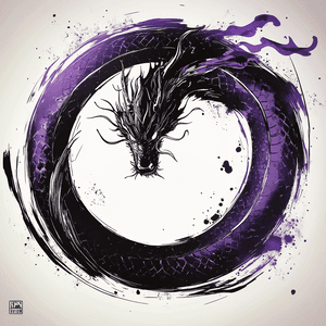 Enso Dragon Circle