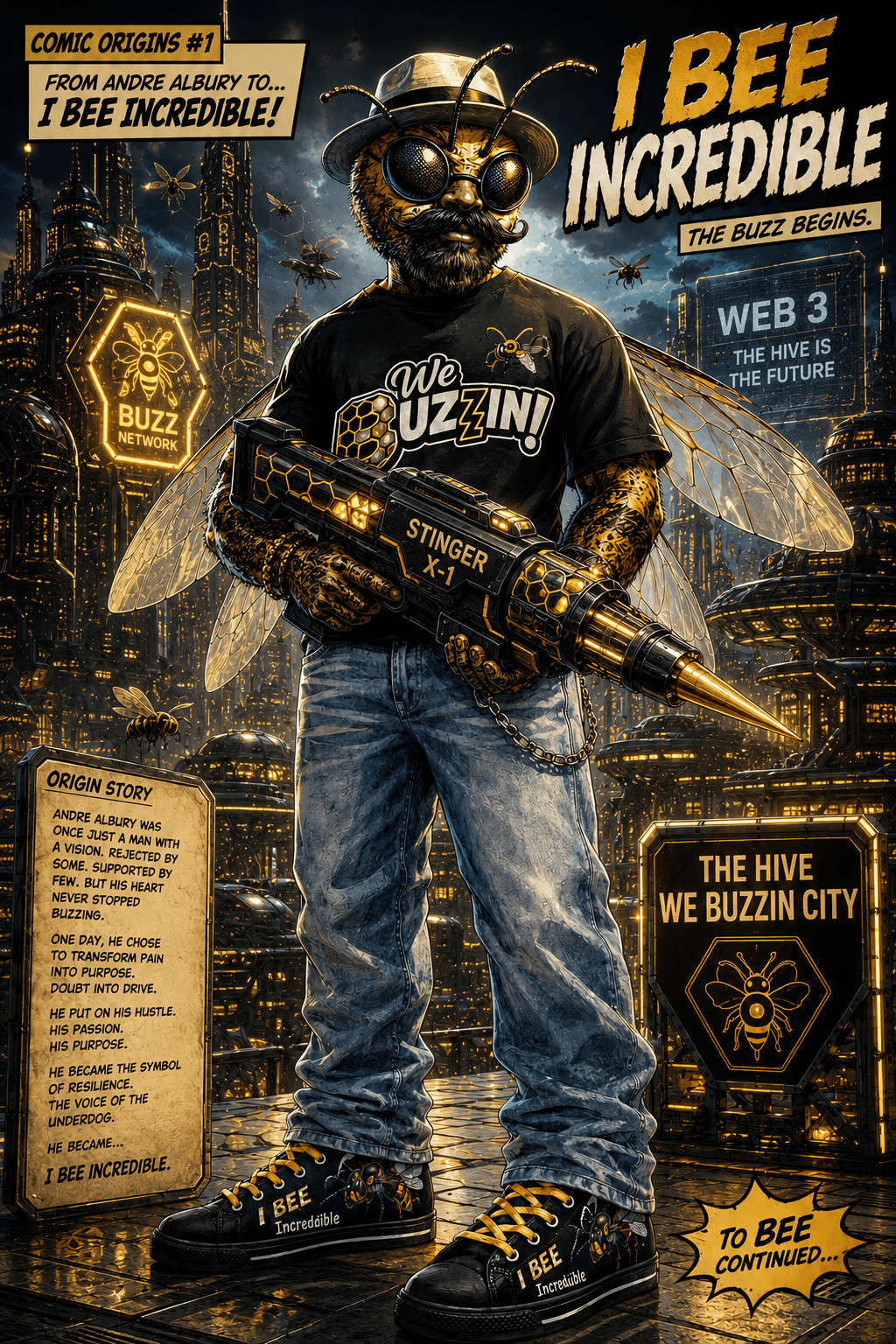 I Bee Incredible: We Buzzin Collection